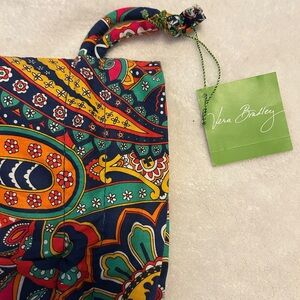 Vera Bradley Colorful Paisley Ditty Bag NWT